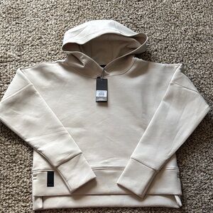 Cream Hoodie Sweatshirt